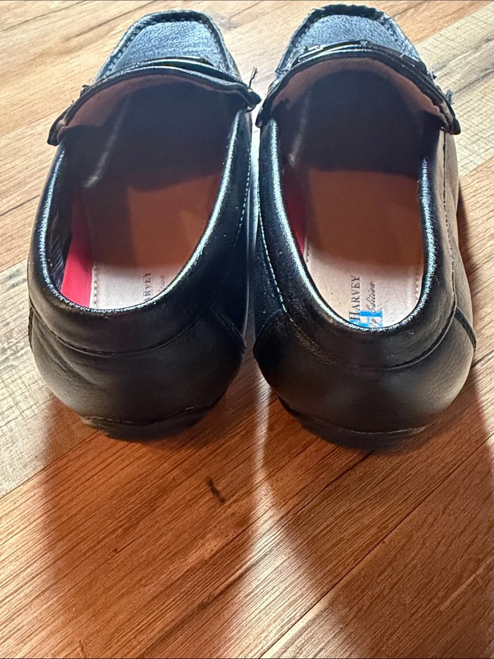 Boy’s Black Leather Driving Loafers - Steve Harvey Celebrity Edition Brand